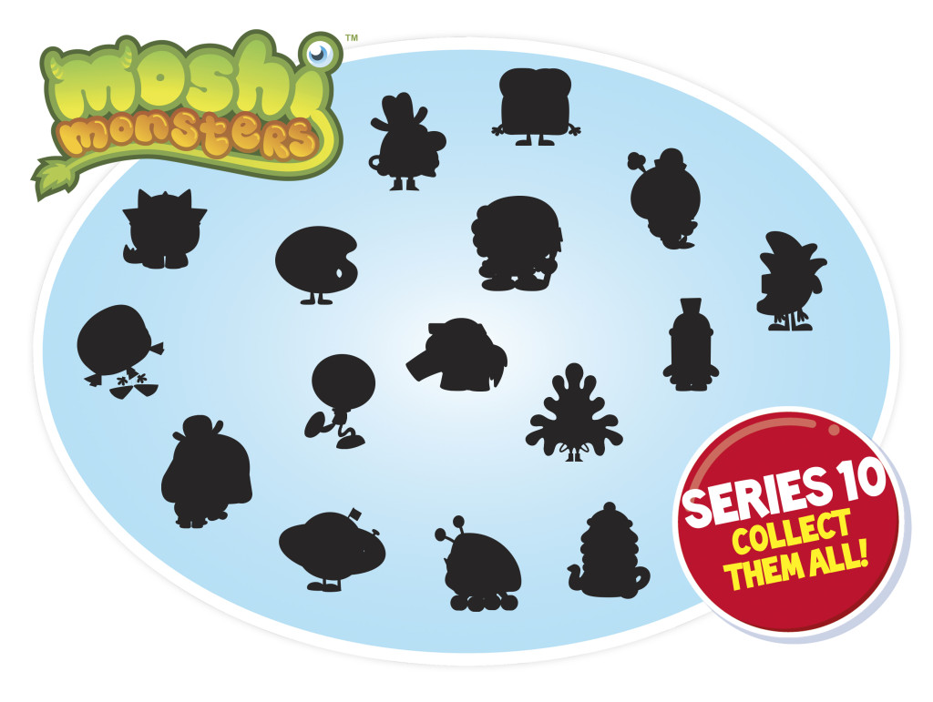 Moshi Monster~Series 10~Silhouettes~78028