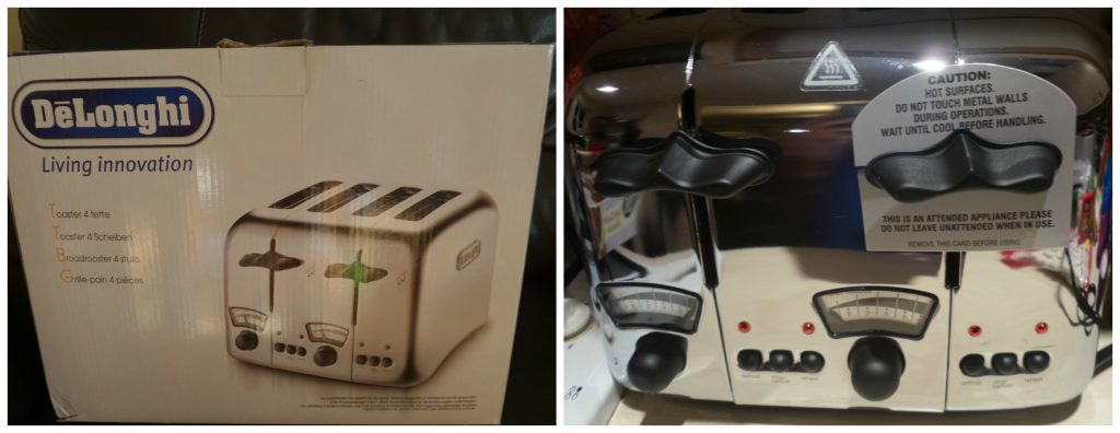 Delonghi toaster