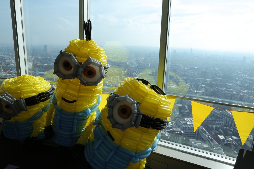 Minions and BT Tower