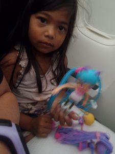 A bit shaky - we did have a bit of turbulence!