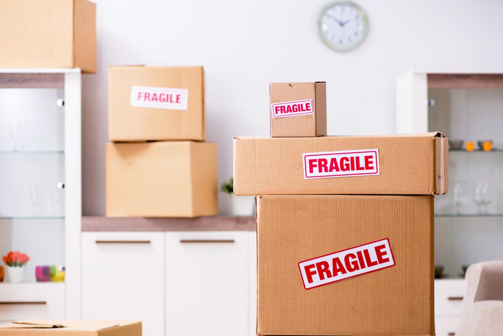 packing boxes for self-storage